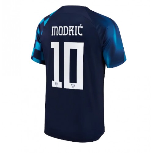 Kroatien Luka Modric #10 Udebanetrøje VM 2022 Kort ærmer